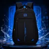 Black backpack, large-capacity, lightweight student commuting travel backpack Specification image